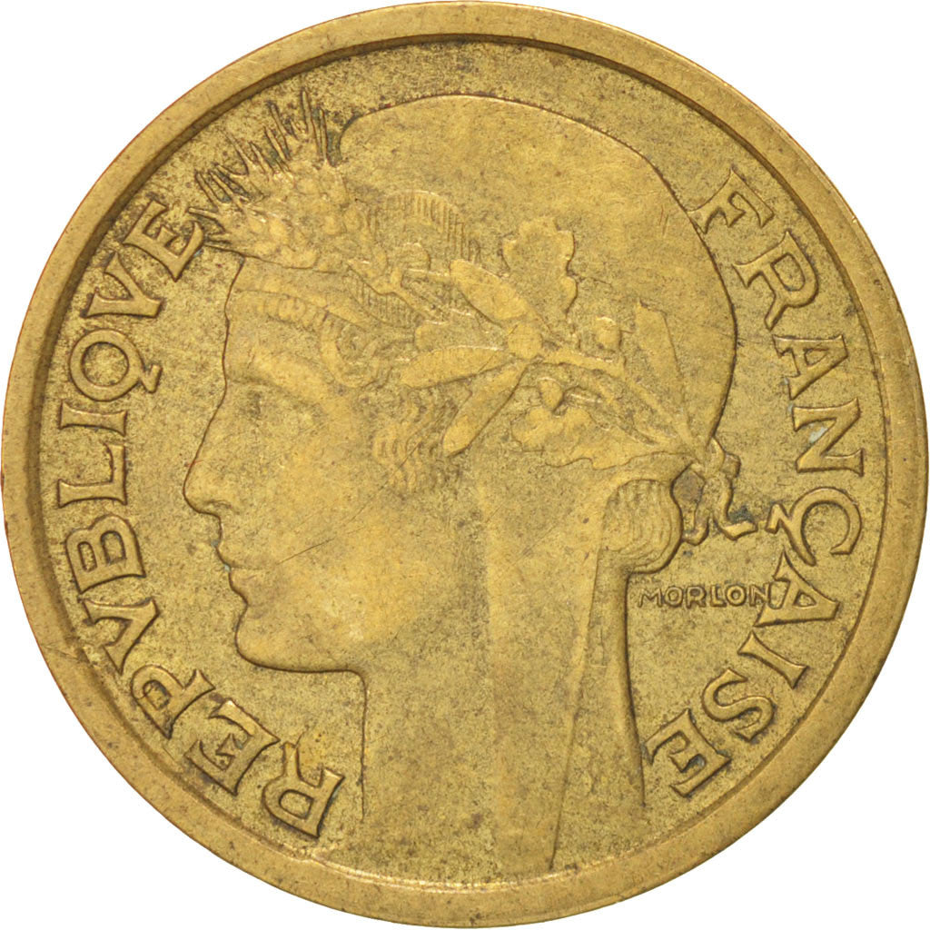 Coin, France, Morlon, Franc, 1941, Paris, EF(40-45), Aluminum-Bronze, KM:885