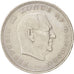 Coin, Denmark, Frederik IX, Krone, 1962, Copenhagen, EF(40-45), Copper-nickel
