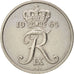 Coin, Denmark, Frederik IX, 10 Öre, 1965, Copenhagen, AU(50-53), Copper-nickel