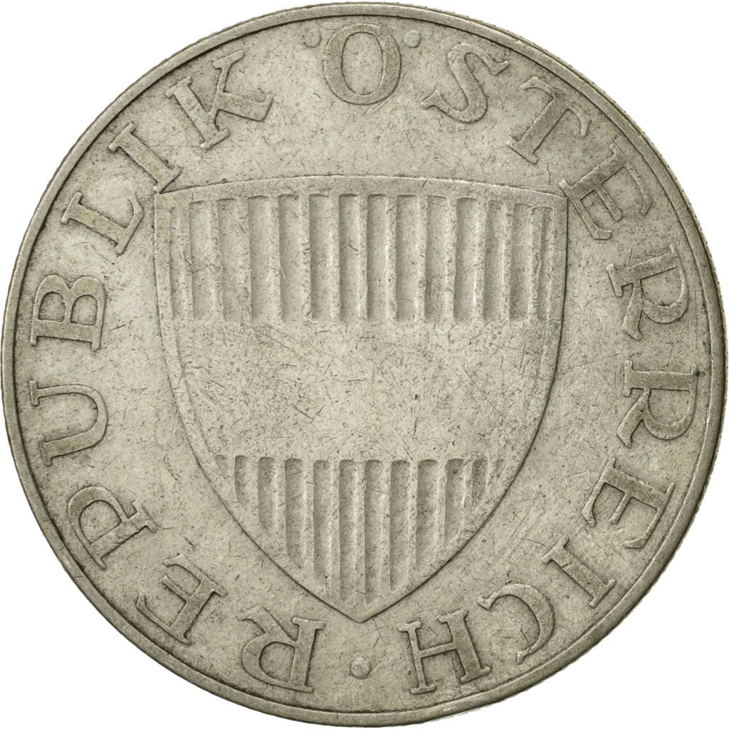 Coin, Austria, 10 Schilling, 1957, EF(40-45), Silver, KM:2882