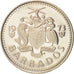 Coin, Barbados, 10 Cents, 1973, Franklin Mint, MS(63), Copper-nickel, KM:12