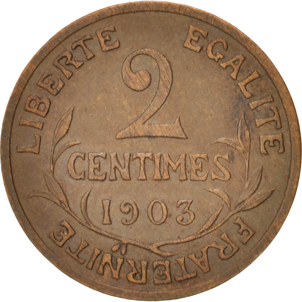 Monnaie, France, Dupuis, 2 Centimes, 1903, Paris, TTB, Bronze, KM:841