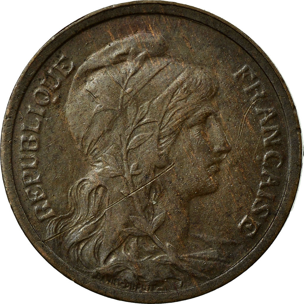 Coin, France, Dupuis, Centime, 1916, Paris, EF(40-45), Bronze, KM:840