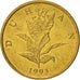 Moneta, Chorwacja, 10 Lipa, 1993, MS(63), Mosiądz platerowany stalą, KM:6