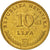 Moneda, Croacia, 10 Lipa, 1993, SC, Latón chapado en acero, KM:6