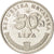 Moneda, Croacia, 50 Lipa, 2005, EBC, Níquel chapado en acero, KM:8