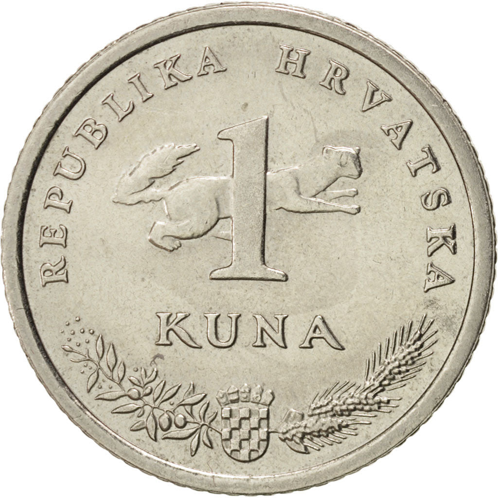 Coin, Croatia, Kuna, 2007, MS(63), Copper-Nickel-Zinc, KM:9.1
