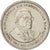 Moneta, Mauritius, 1/2 Rupee, 1987, AU(50-53), Nickel platerowany stalą, KM:54