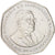 Coin, Mauritius, 10 Rupees, 2000, AU(50-53), Copper-nickel, KM:61