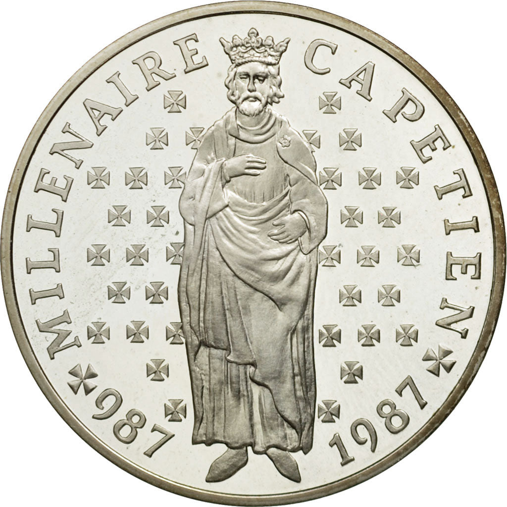 Moneta, Francia, 10 Francs, 1987, SPL, Argento, KM:961a, Gadoury:820