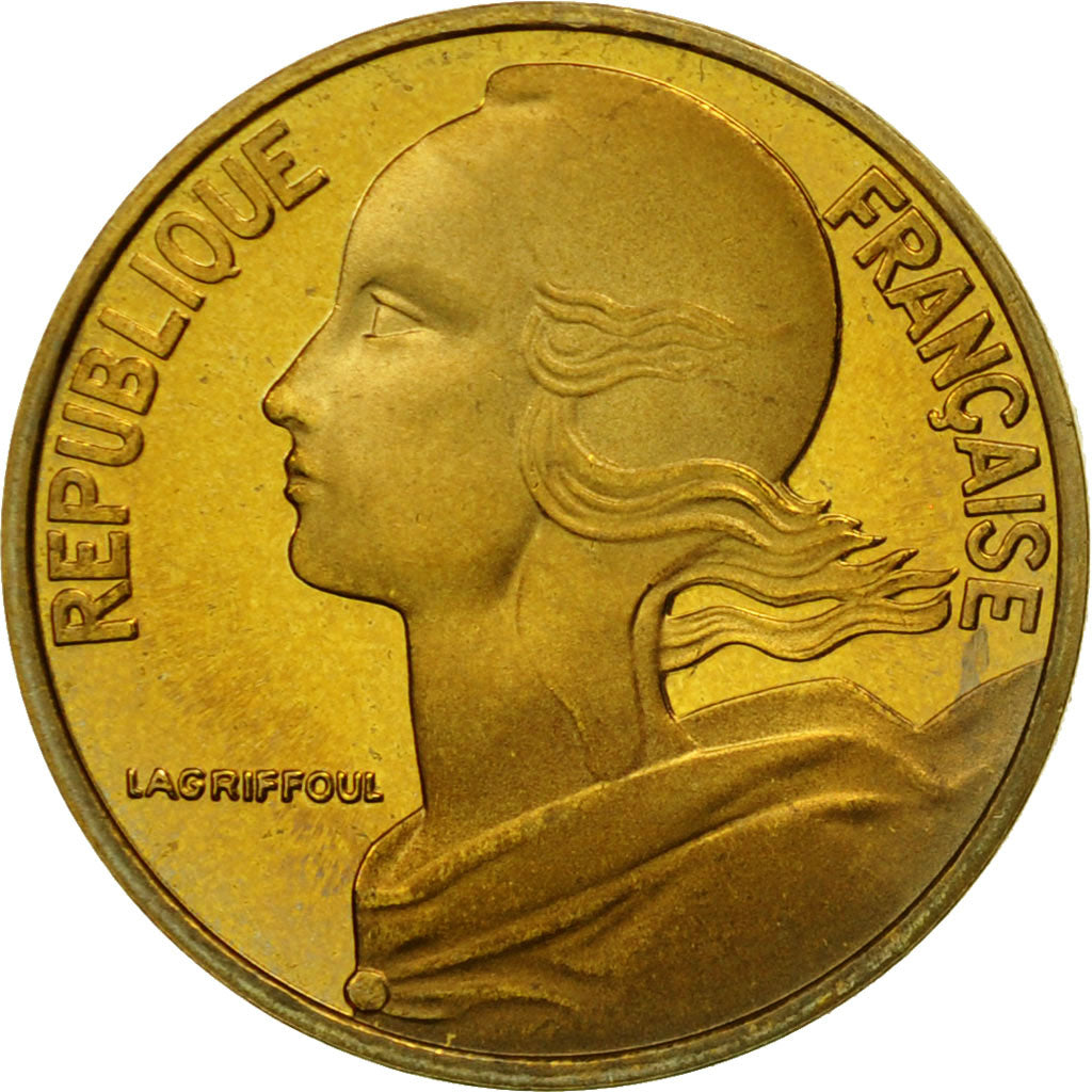 Coin, France, Marianne, 5 Centimes, 2001, Paris, MS(65-70), Aluminum-Bronze