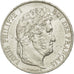 Coin, France, Louis-Philippe, 5 Francs, 1845, Strasbourg, AU(55-58), Silver