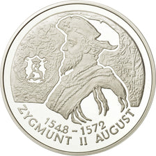 Poland, 10 Zlotych, Sigismund II, 1996, Warsaw, Proof, Silver, MS(65-70), KM:307