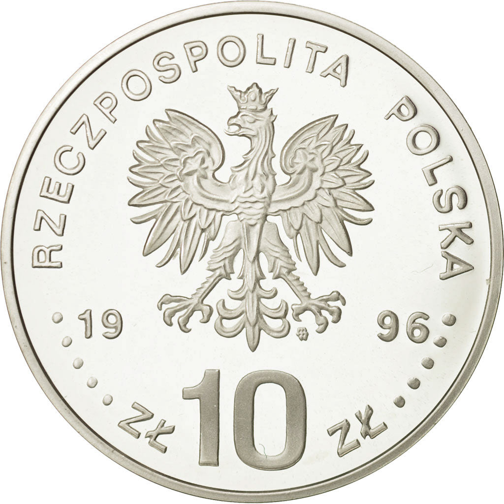 Poland, 10 Zlotych, Sigismund II, 1996, Warsaw, Proof, Silver, MS(65-70), KM:307