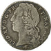 Francia, Louis XV, 1/10 Écu au bandeau, 1756, Lyon, Argento, MB, Gadoury:292