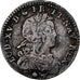 France, Louis XV, 1/12 Ecu de France, 1721, Paris, reformed, Argent, TB+