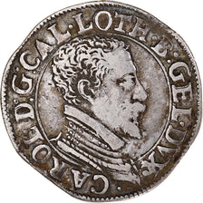 Duché de Lorraine, Charles III, Teston, 1582-1608, Nancy, Argent, TTB