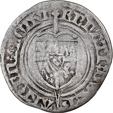 Francja, René Ier d'Anjou, Gros, 1431-1453, Saint-Mihiel, Srebro, VF(30-35)
