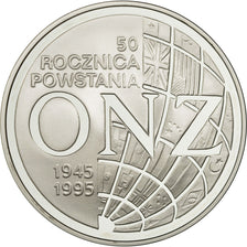 Coin, Poland, 20 Zlotych, 1995, MS(65-70), Silver, KM:291