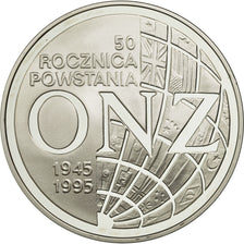 Coin, Poland, 20 Zlotych, 1995, MS(65-70), Silver, KM:291