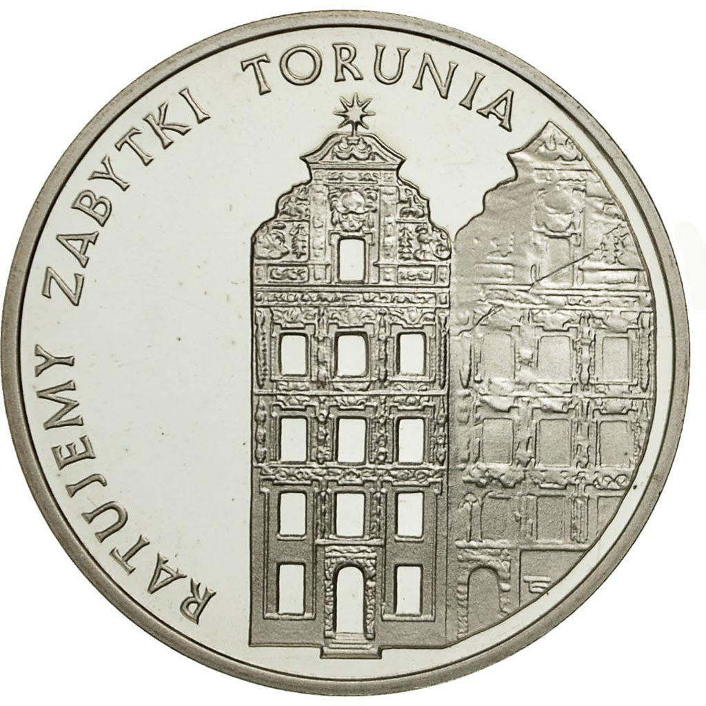 Coin, Poland, 5000 Zlotych, 1989, Warsaw, MS(63), Silver, KM:192