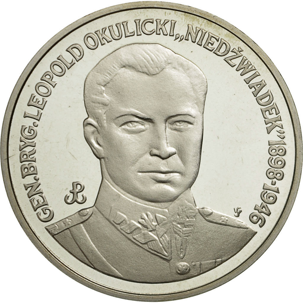 Coin, Poland, 200000 Zlotych, 1991, MS(63), Silver, KM:251