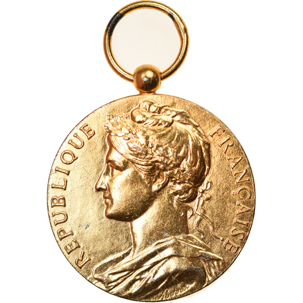 France, Médaille d'honneur du travail, Medal, 1991, Excellent Quality
