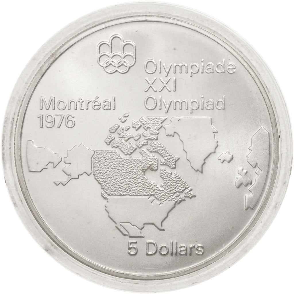 Coin, Canada, Elizabeth II, 5 Dollars, 1973, Royal Canadian Mint, Ottawa