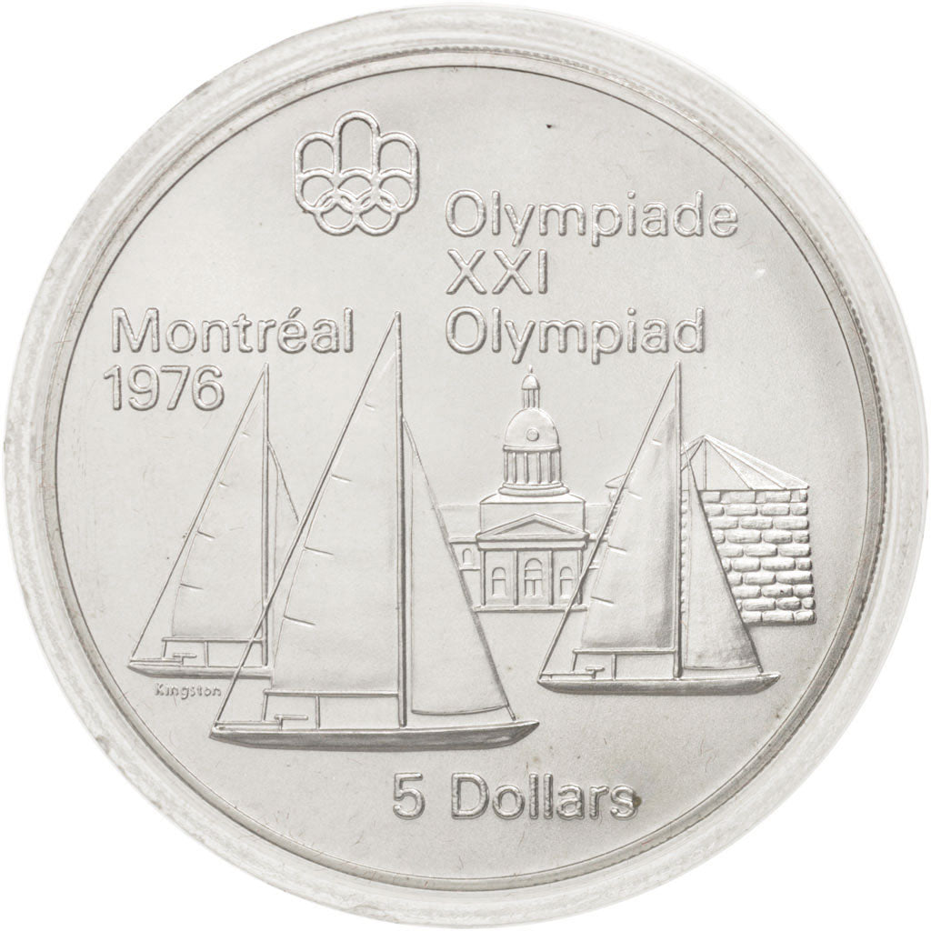 Coin, Canada, Elizabeth II, 5 Dollars, 1973, Royal Canadian Mint, Ottawa