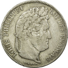 Coin, France, Louis-Philippe, 5 Francs, 1839, Lyons, EF(40-45), KM 749.4