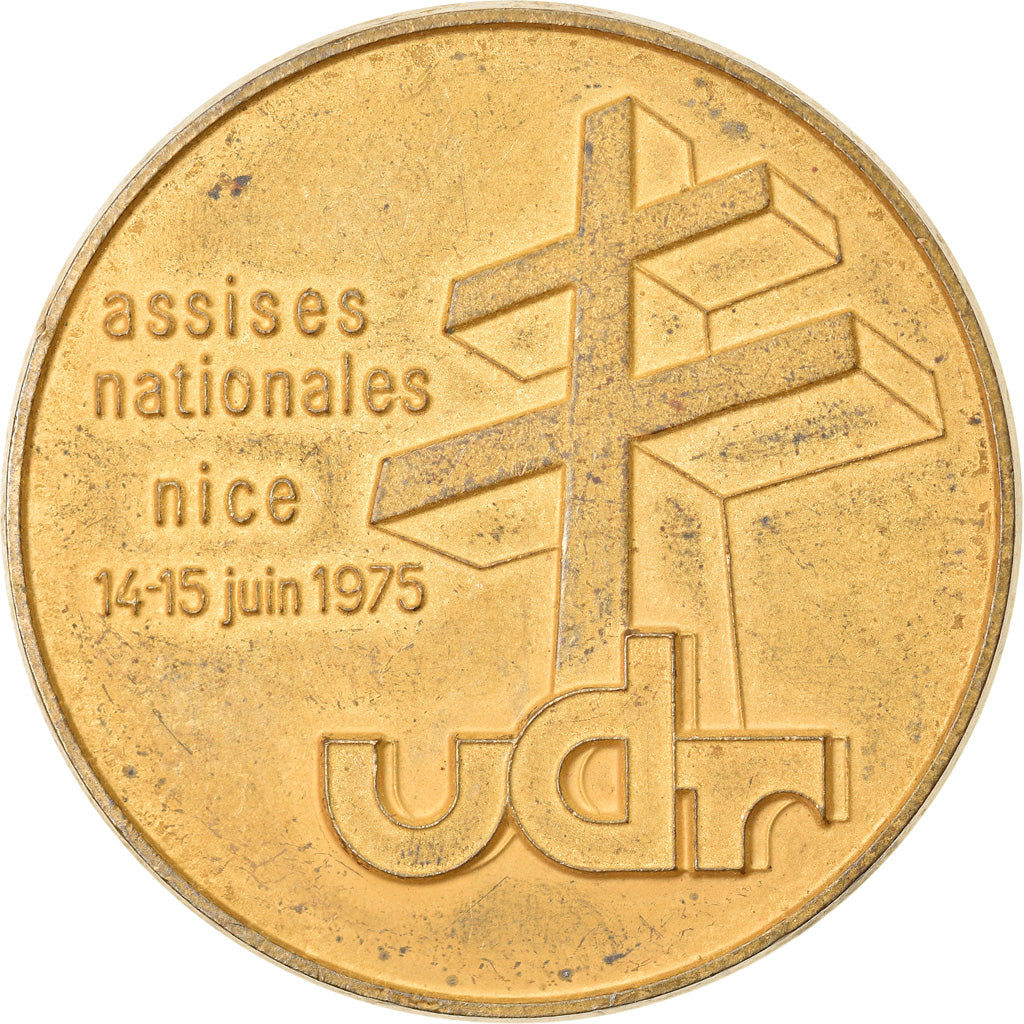 France, Médaille, U.D.R, Assises Nationales, Nice, Politics, Society, War