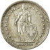 Coin, Switzerland, 2 Francs, 1944, Bern, EF(40-45), Silver, KM:21
