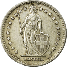 Coin, Switzerland, 2 Francs, 1946, Bern, EF(40-45), Silver, KM:21
