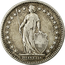 Coin, Switzerland, 2 Francs, 1920, Bern, VF(30-35), Silver, KM:21