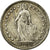 Monnaie, Suisse, Franc, 1920, Bern, TB+, Argent, KM:24