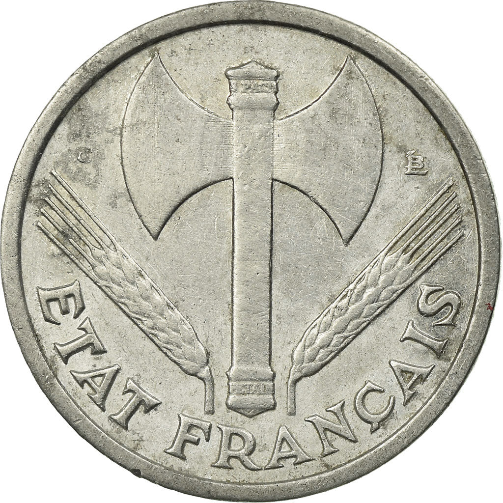 Monnaie, France, Bazor, Franc, 1944, Castelsarrasin, TB+, Aluminium, Gadoury 471