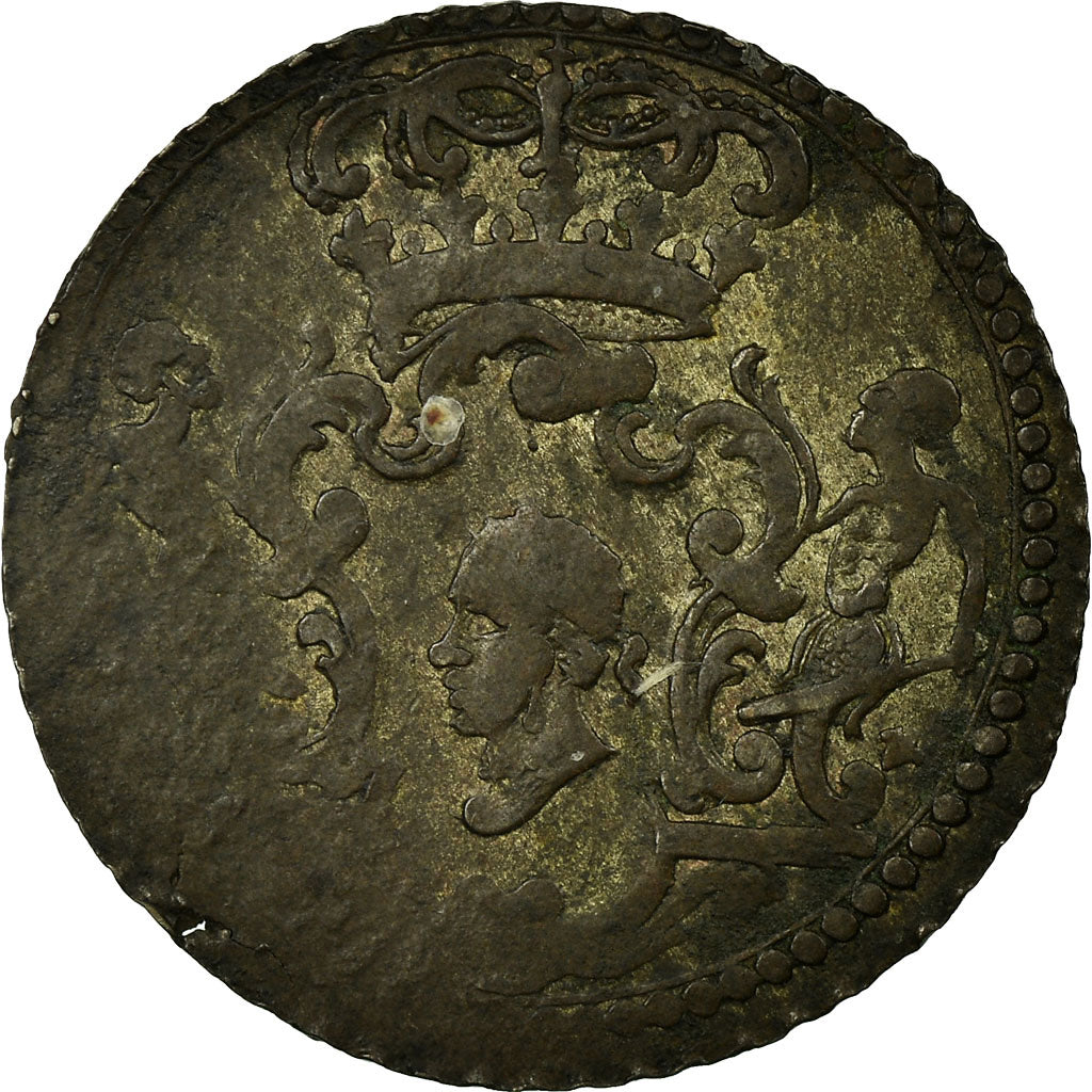 Moneta, STATI ITALIANI, CORSICA, General Pasquale Paoli, 4 Soldi, 1766, Murato