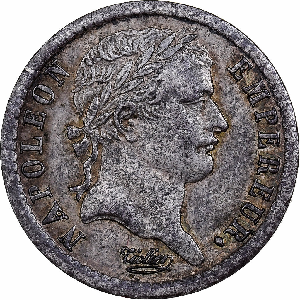 France, Napoléon I, 1/2 Franc, 1808, Paris, A inachevé, Argent, NGC, AU55
