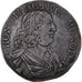 Mónaco, Honore II, Scudo, 1652, Monaco, Prata, AU(50-53), Gadoury:MC30, KM:23