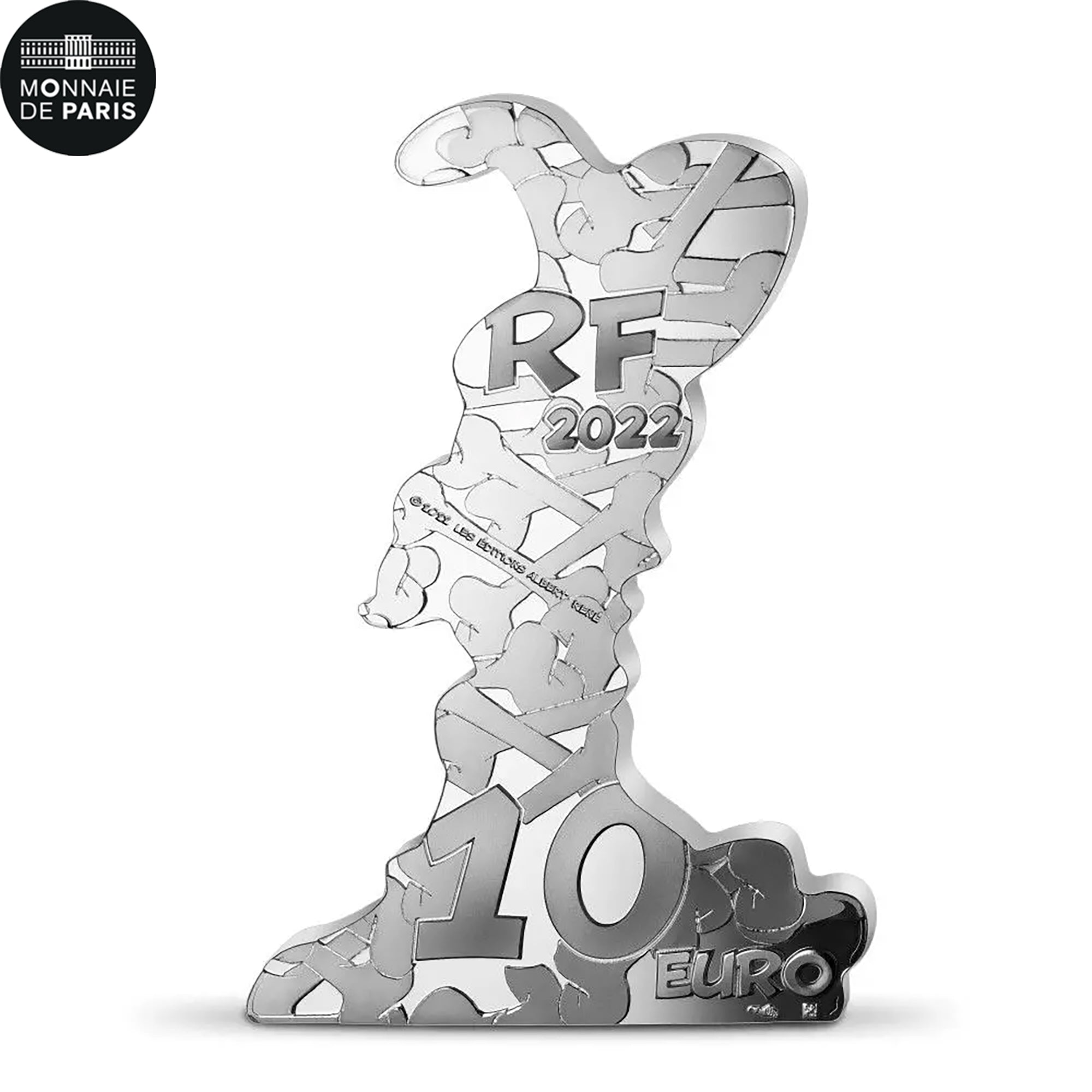 France, 10 Euro, Idéfix, BE, 2022, MDP, Argent, FDC