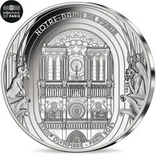 France, 10 Euro, Série Héritage, Série Héritage - Notre Dame De Paris, 2024