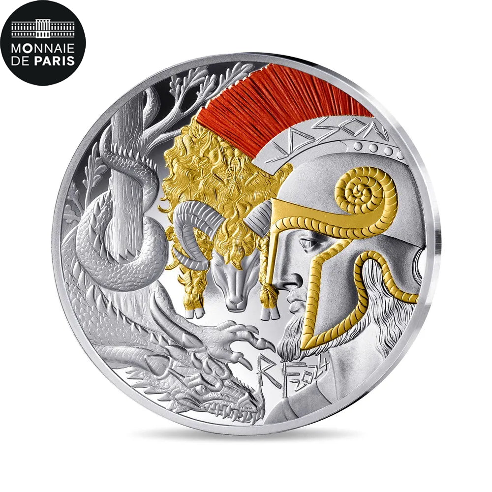 France, 10 Euro, Semeuse, La Toison d'or, 2024, Monnaie de Paris, Silver