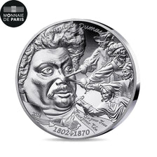 França, 20 Euro, L'art de la plume, Alexandre Dumas, 2024, Monnaie de Paris