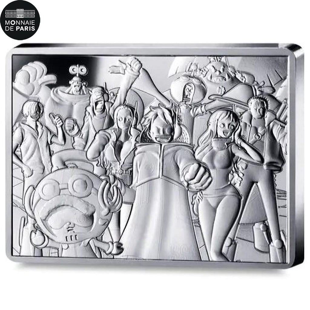 Francia, 10 Euro, One Piece, BE, 2025, Monnaie de Paris, Argento, FDC