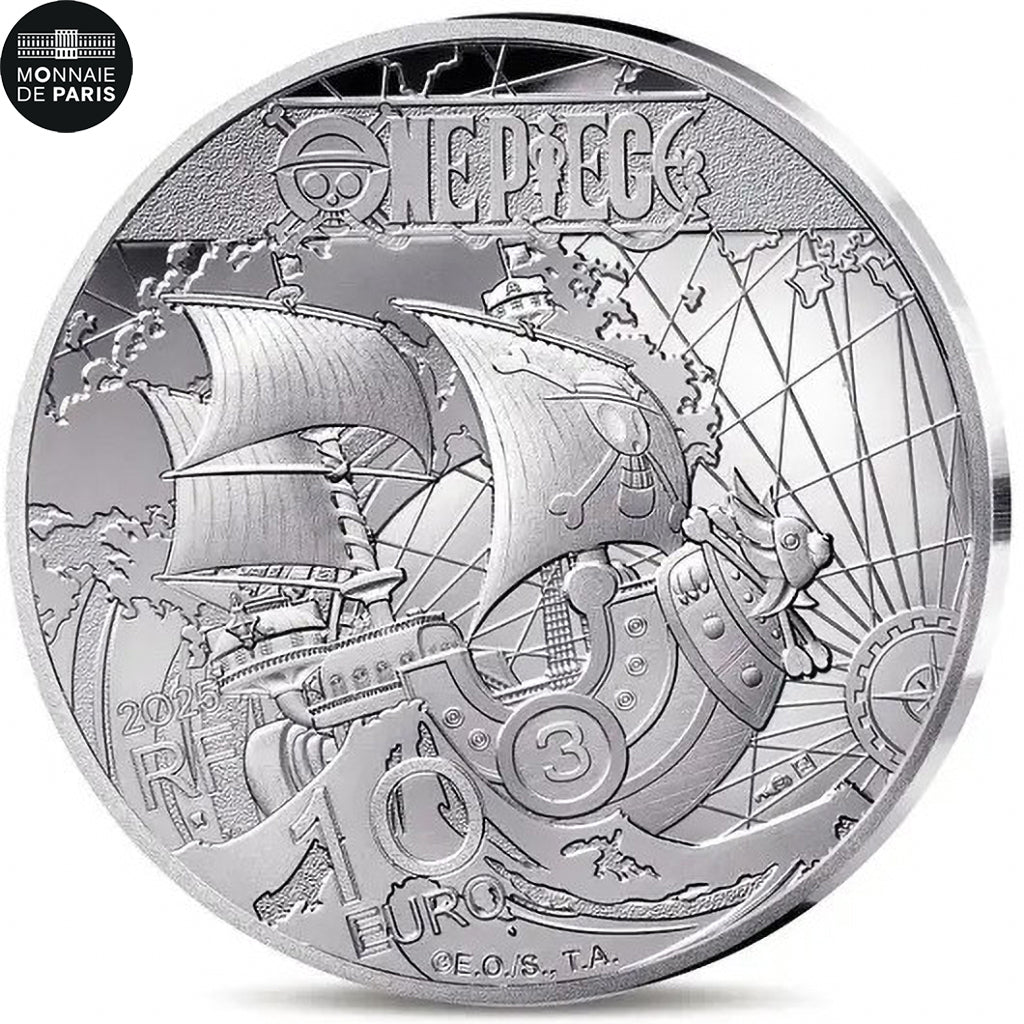Francja, 10 Euro, One Piece, Proof / BE, 2025, Monnaie de Paris, Srebro
