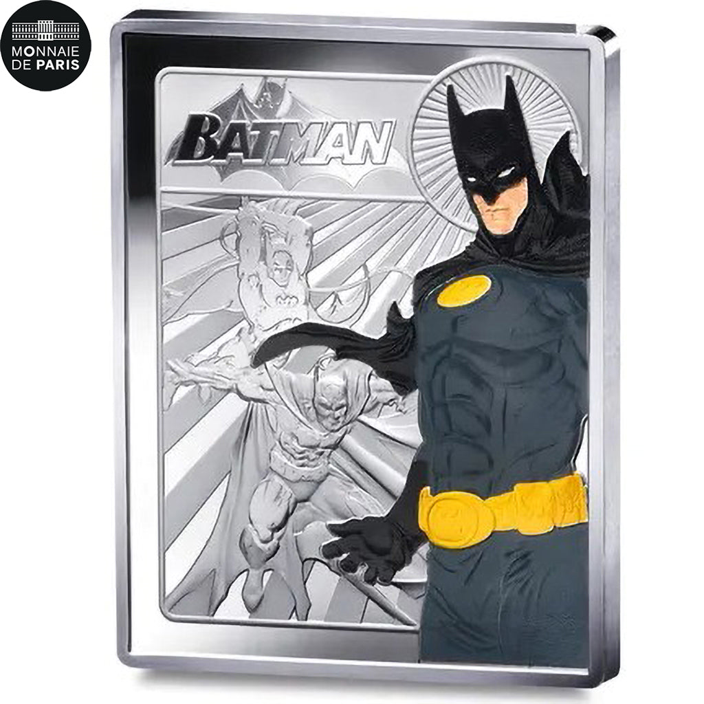 Frankrijk, 10 Euro, Jeunesse, BATMAN - Proof/BE, 2025, Monnaie de Paris, Silver