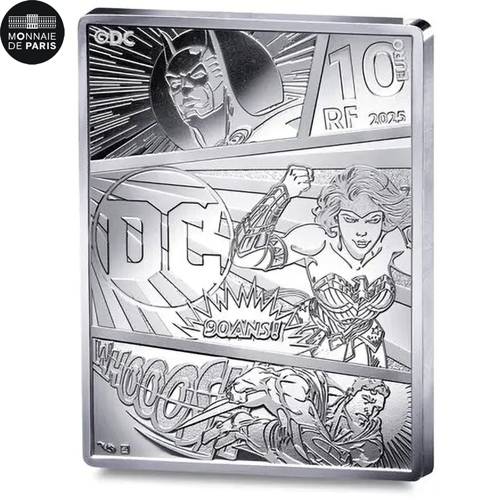 France, 10 Euro, Jeunesse, SUPERMAN - Proof/BE, 2025, Monnaie de Paris, Silver