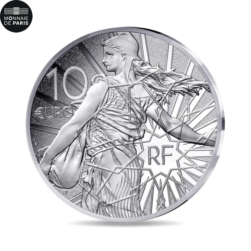 Francia, 10 Euro, Semeuse, El Dorado, 2025, Monnaie de Paris, Argento, FDC