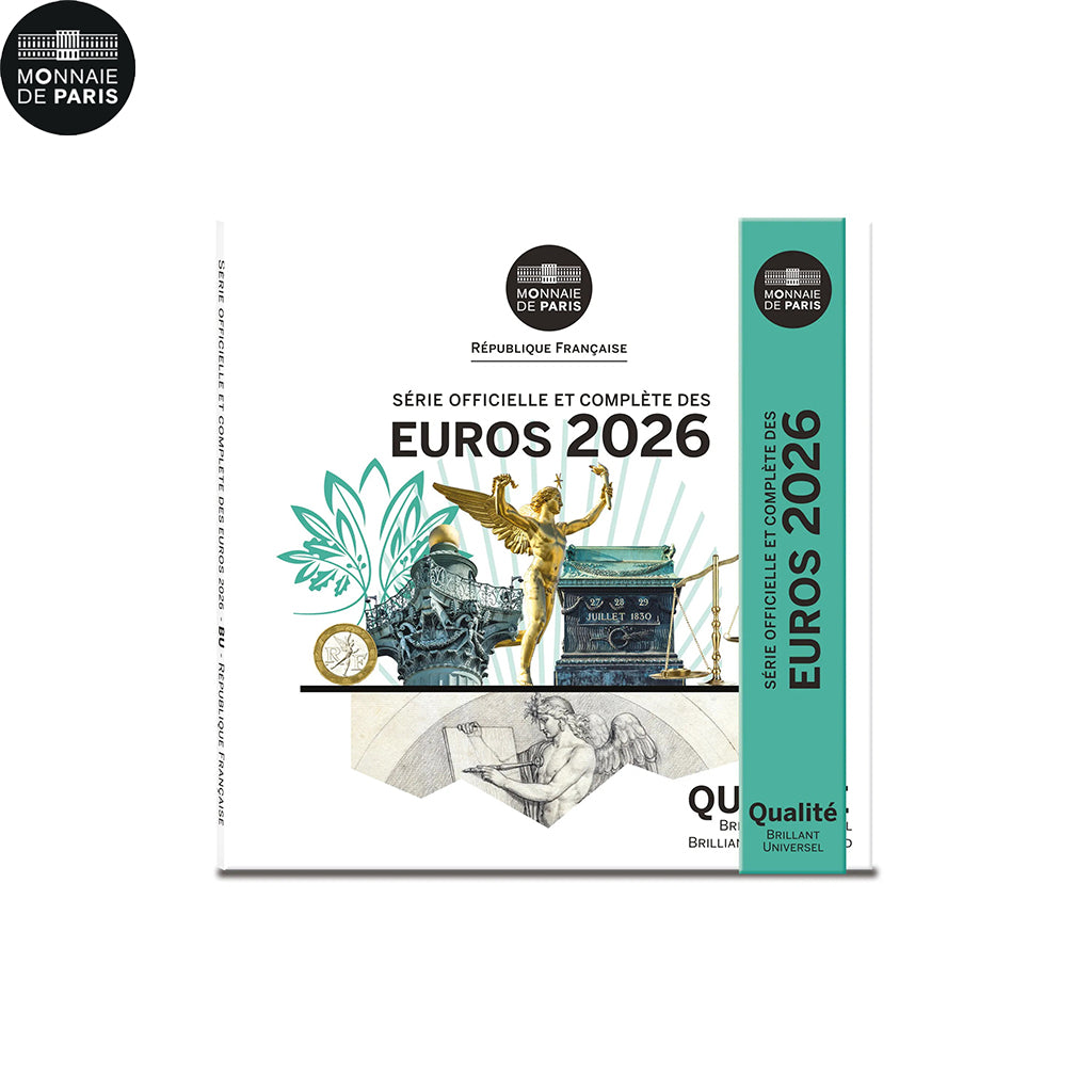 Francia, Set, Monnaie de Paris, BU, 2026, Monnaie de Paris, N.C., FDC