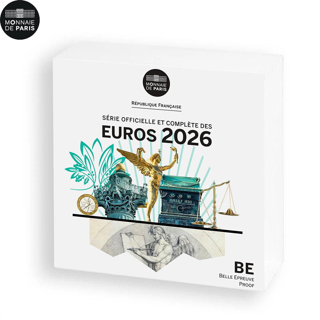 Francia, Proof Set Euro, Monnaie de Paris, BE, 2026, Monnaie de Paris, N.C., FDC